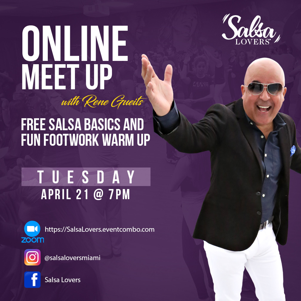 Salsa Lovers Online Meet Up  