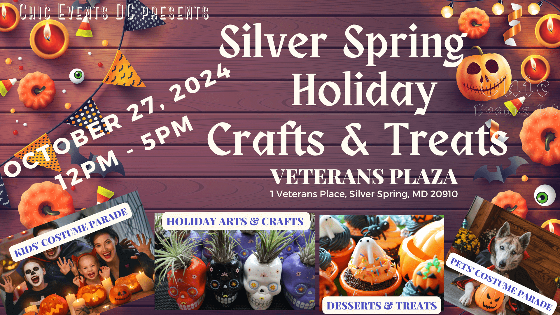 Around The World Festival created a new event. Follow the event here Silver Spring Holiday Crafts & Treats Fair @ Veterans Plaza. <br/> <a href='https://www.eventcombo.com/e/silver-spring-holiday-crafts--treats-fair--veterans-plaza-69994' target='_blank'>View Event</a>