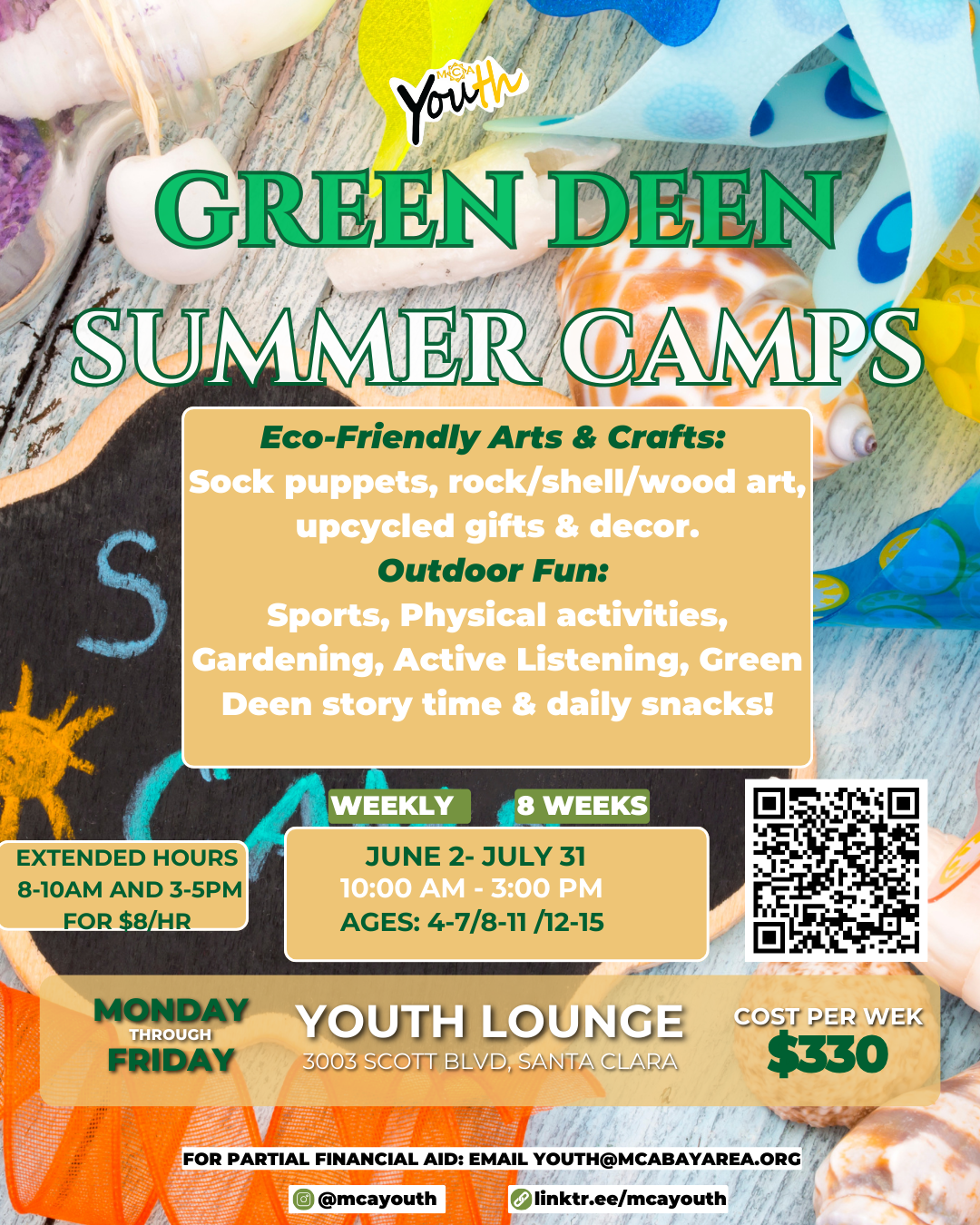 MCA Youth- Green Deen Summer Camps MCA Youth- Green Deen Summer Camps