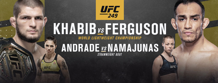 UFC 249 Khabib vs Ferguson viewing party