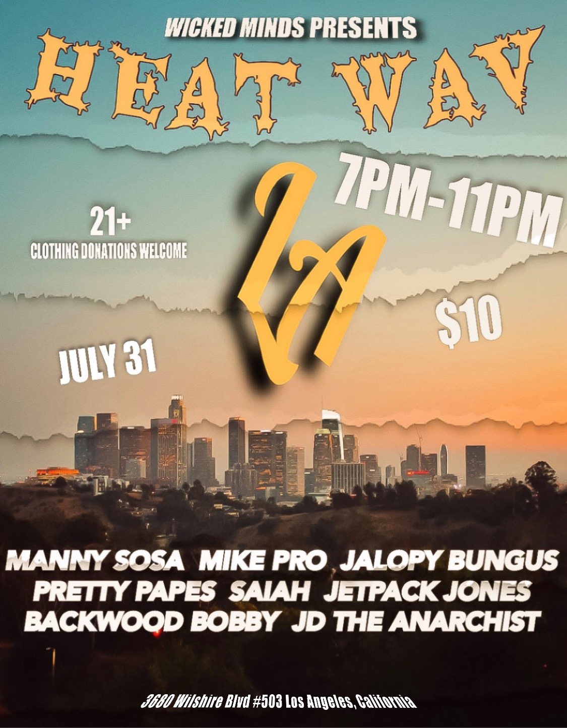 HEAT WAV LA HEAT WAV LA