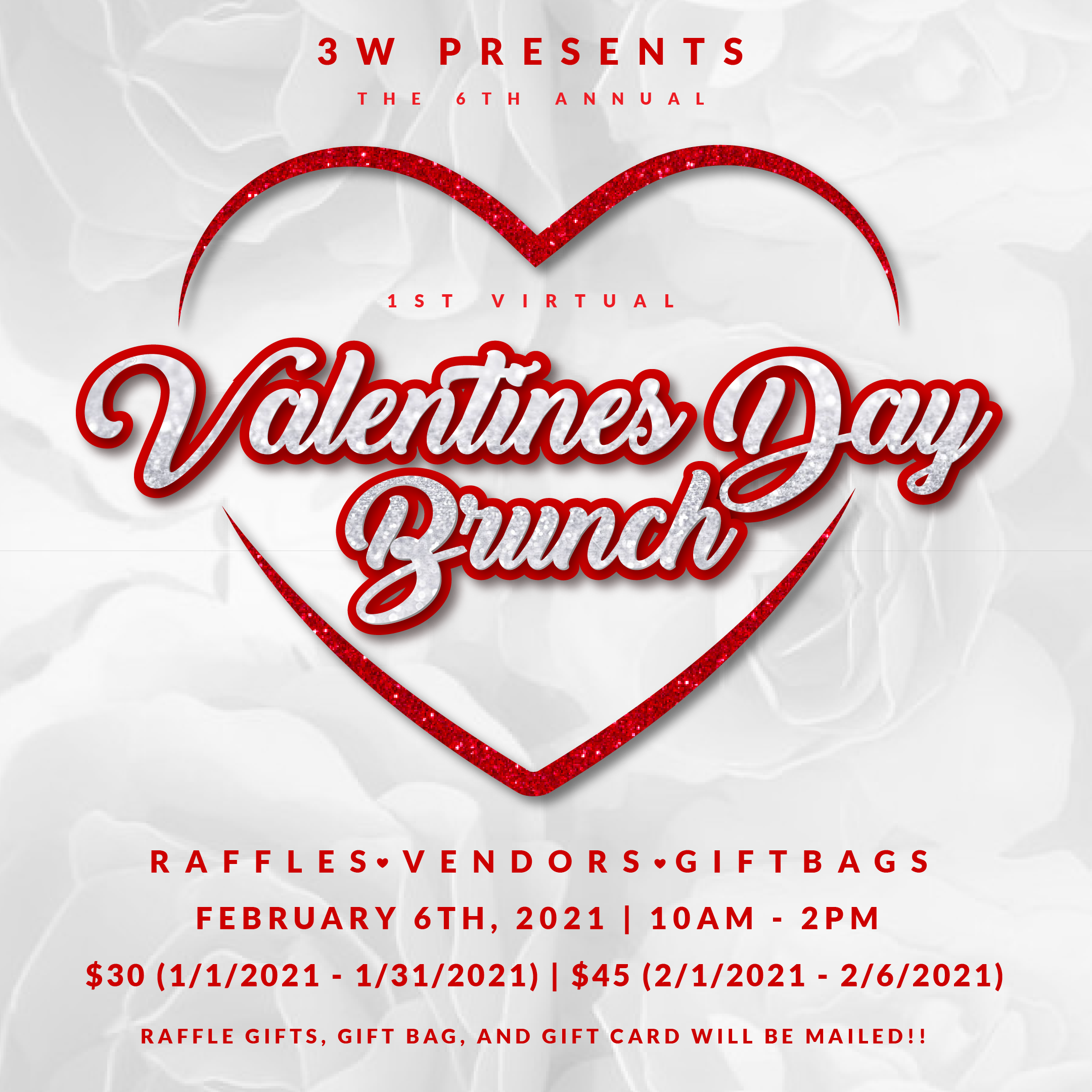 6th Annual 1st Virtual Valentine's Day Brunch