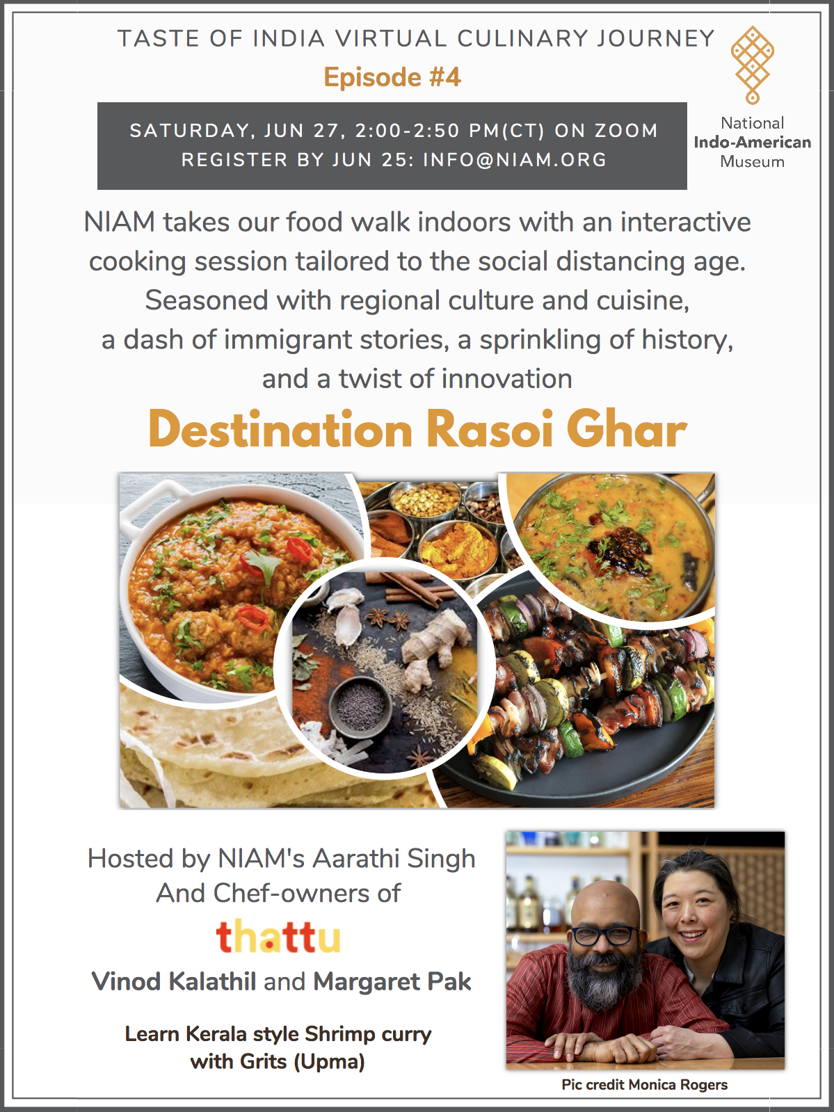 Join NIAM and Thattu for Destination Rasoi Ghar episode #4