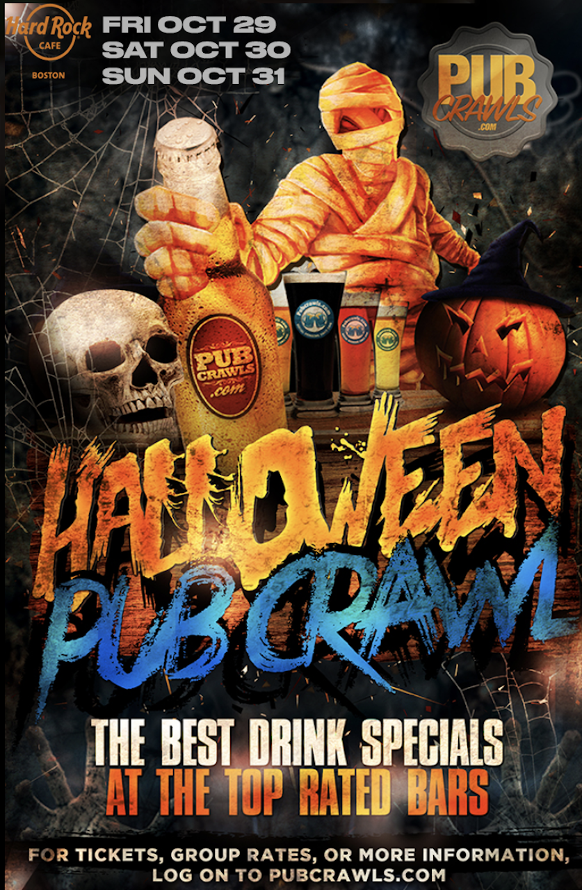 Official HalloWeekend Pub Crawl Grove Square Jersey City
