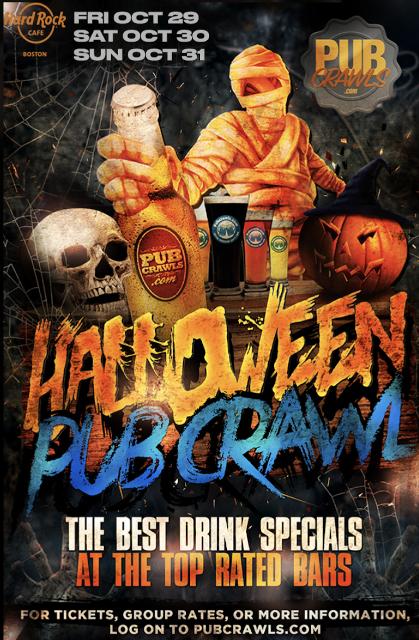 Official HalloWeekend Pub Crawl Boston [Faneuil Hall]