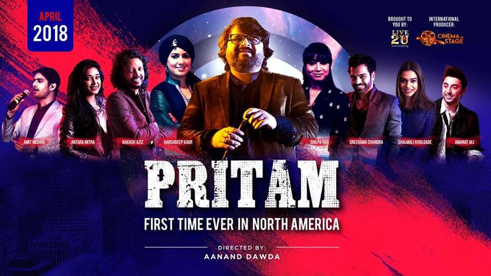 Pritam Chakraborty Live in Concert in Bay Area in San Jose