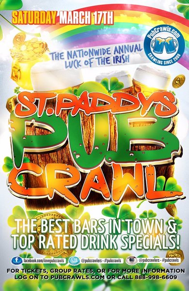 St Paddy's Pub Crawl Denver St Paddy's Pub Crawl Denver