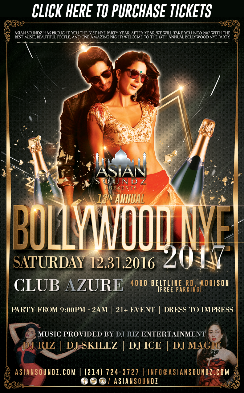 Bollywood NYE 2017 - Dallas