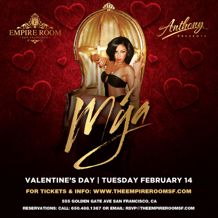 MYA (LIVE) on VALENTINE'S DAY at The Empire Room