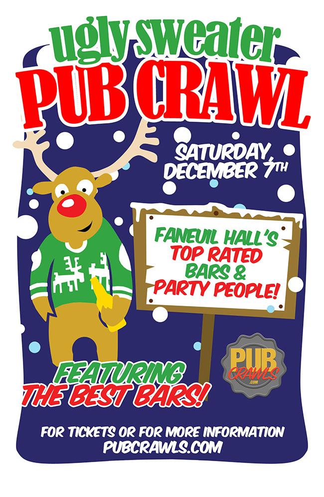 6th Annual Boston Ugly Sweater Bar Crawl 6th Annual Boston Ugly Sweater Bar Crawl