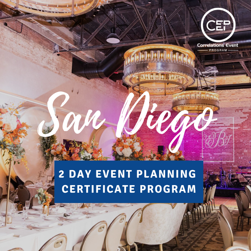 2-Day San Diego Event Planning Certificate Program