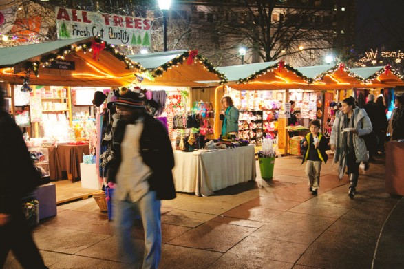 Christmas Village in Philadelphia