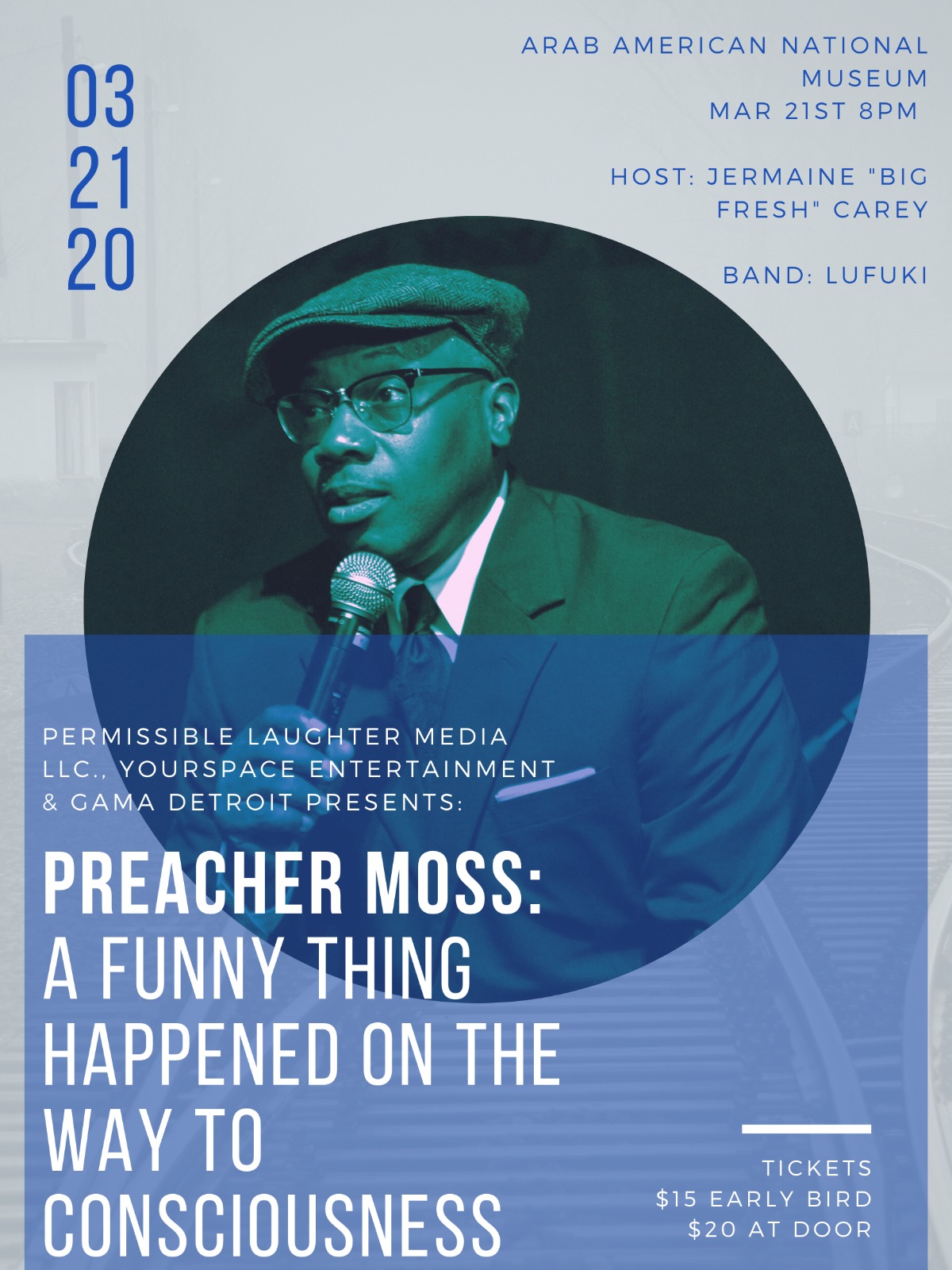 Preacher Moss: A Funny Thing Happened on the Way to Consciouness Preacher Moss: A Funny Thing Happened on the Way to Consciouness