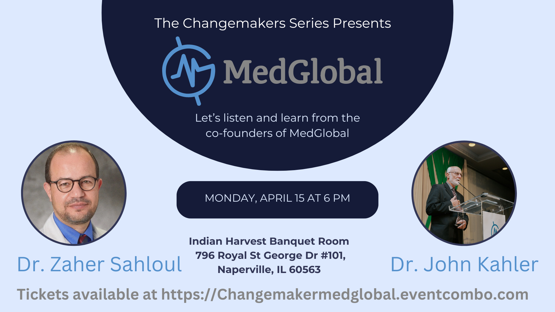 Changemakers Series created a new event. Follow the event here Changemaker MedGlobal. <br/> <a href='https://www.eventcombo.com/e/changemaker-medglobal-70375' target='_blank'>View Event</a>