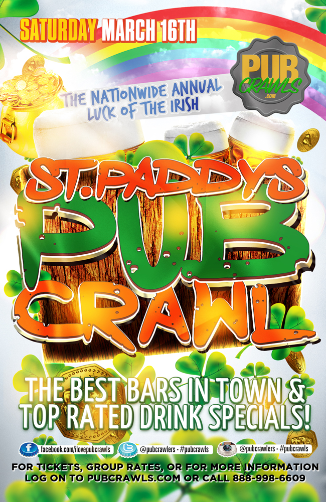 Chicago St Patty's "Luck of the Irish" Crawl 2019 Chicago St Patty's "Luck of the Irish" Crawl 2019
