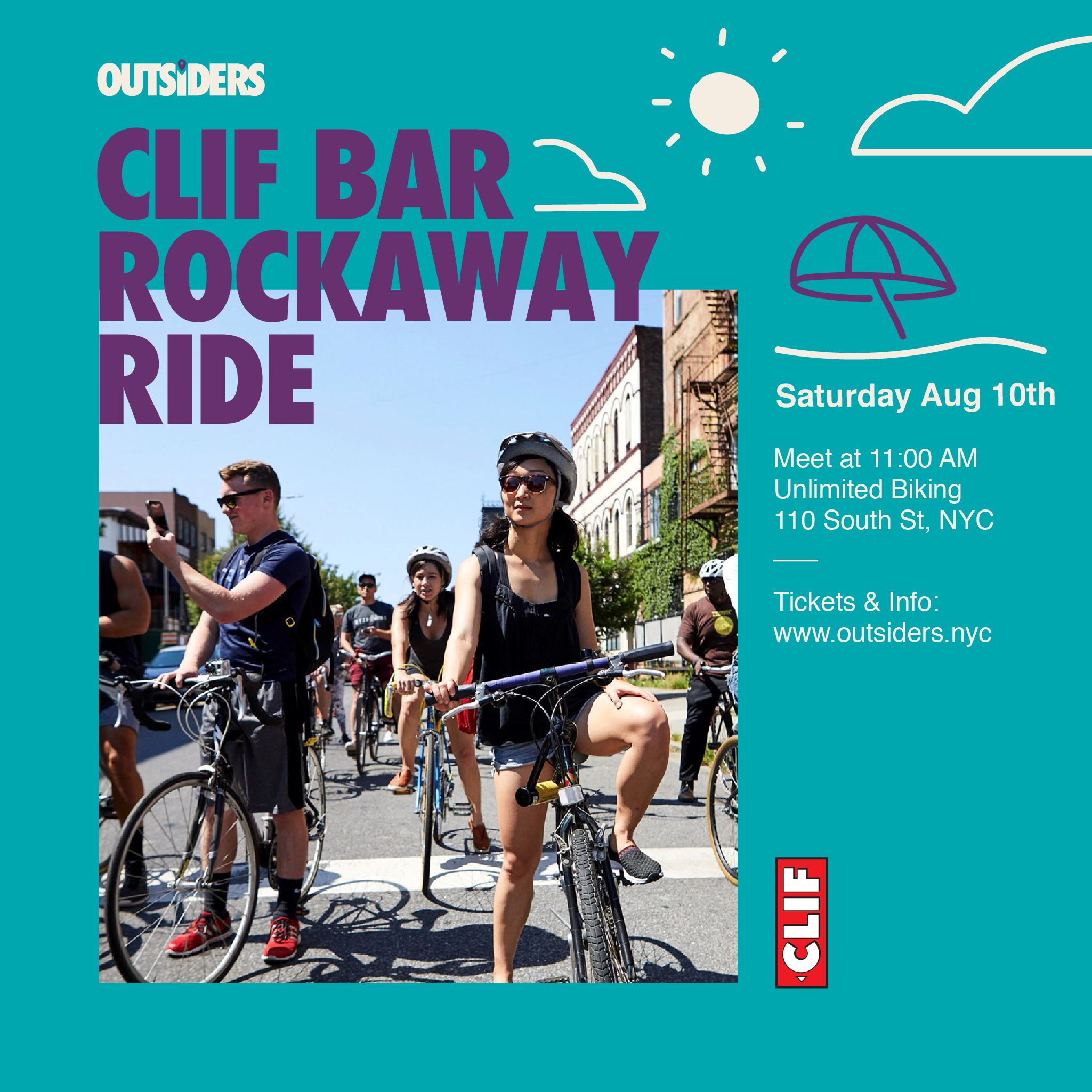Clif Bar Rockaway Ride Clif Bar Rockaway Ride