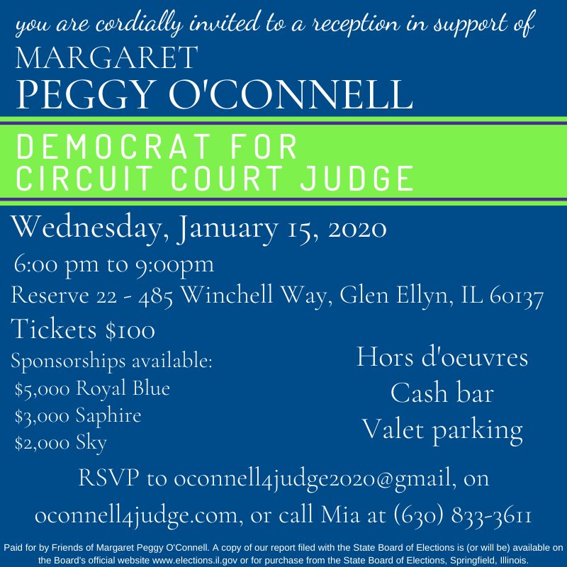 Candidate Peggy O'Connell Reception