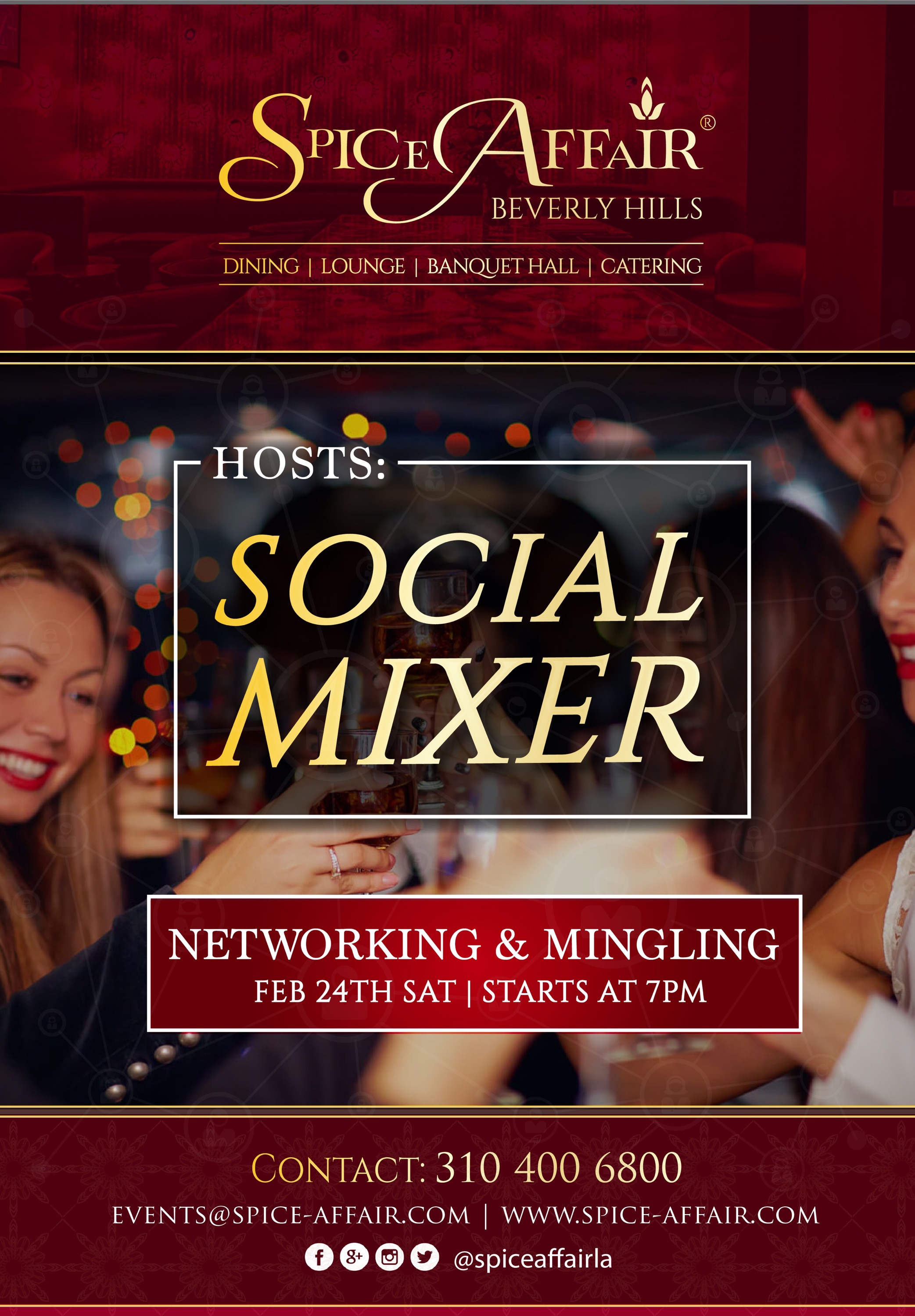 Desi Social Mixer, Networking and DJ Night 