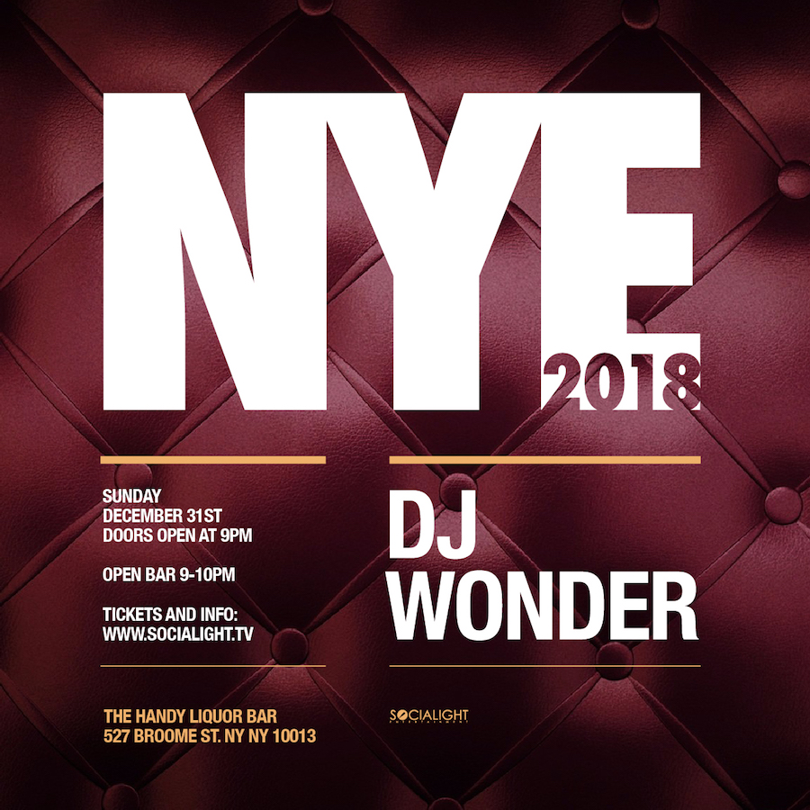 New Year's Eve at The Handy Liquor Bar in New York City New Year's Eve at The Handy Liquor Bar in New York City