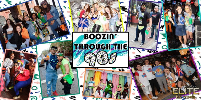Boozin' Through The 90s Bar Crawl | Hoboken, NJ Vol.2