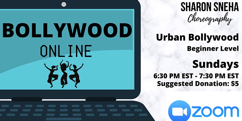 Urban Bollywood Online Dance Class