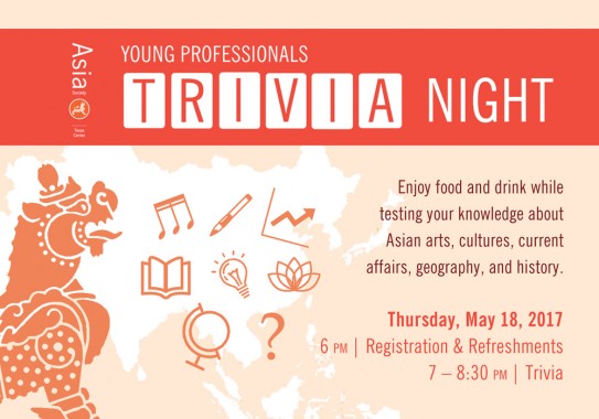 Young Professionals Trivia Night at Asia Society