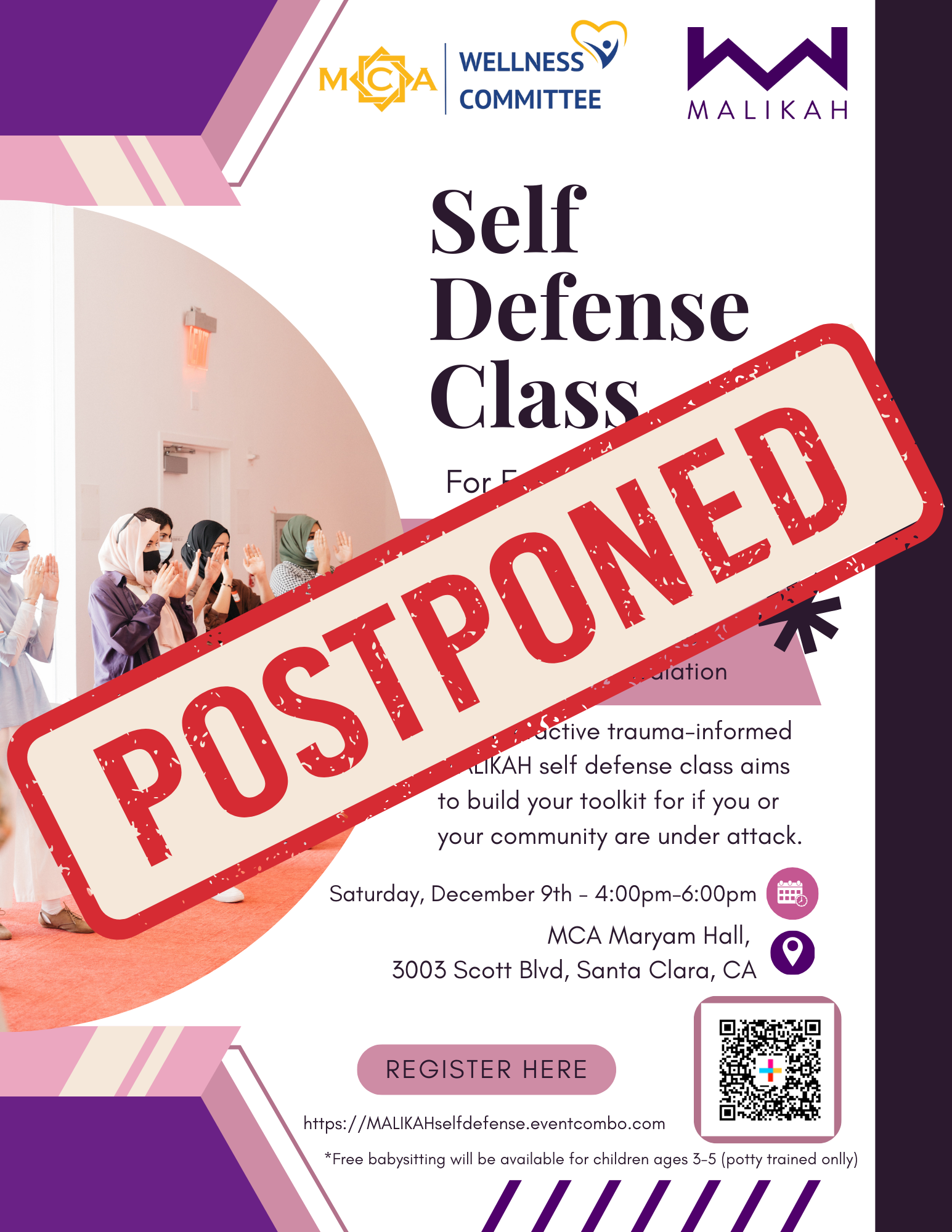 Self Defense Class by MALIKAH