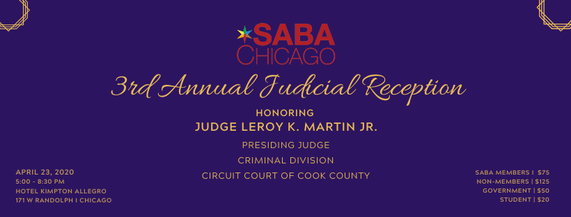 SABA Chicago's Third Annual Judicial Reception