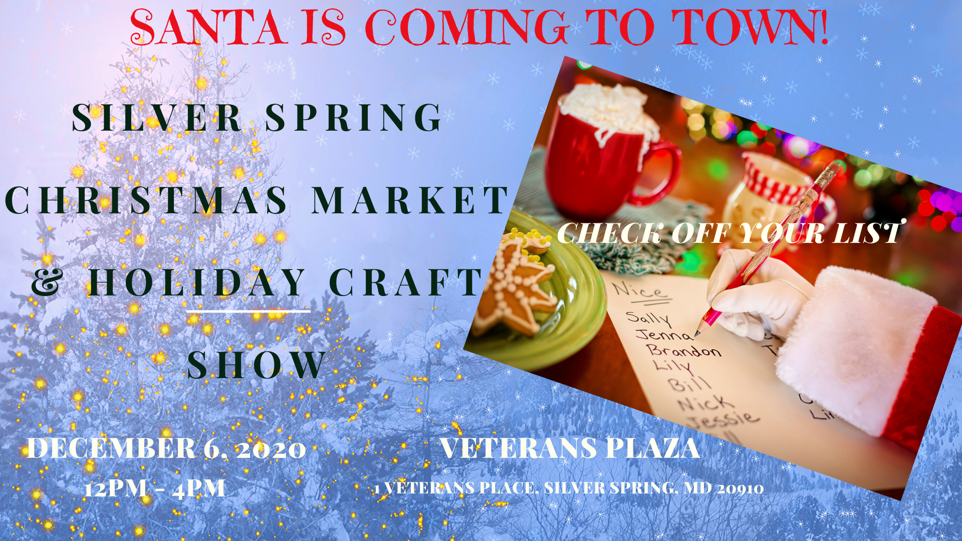 Silver Spring Christmas Market and Holiday Craft Fair Silver Spring Christmas Market and Holiday Craft Fair