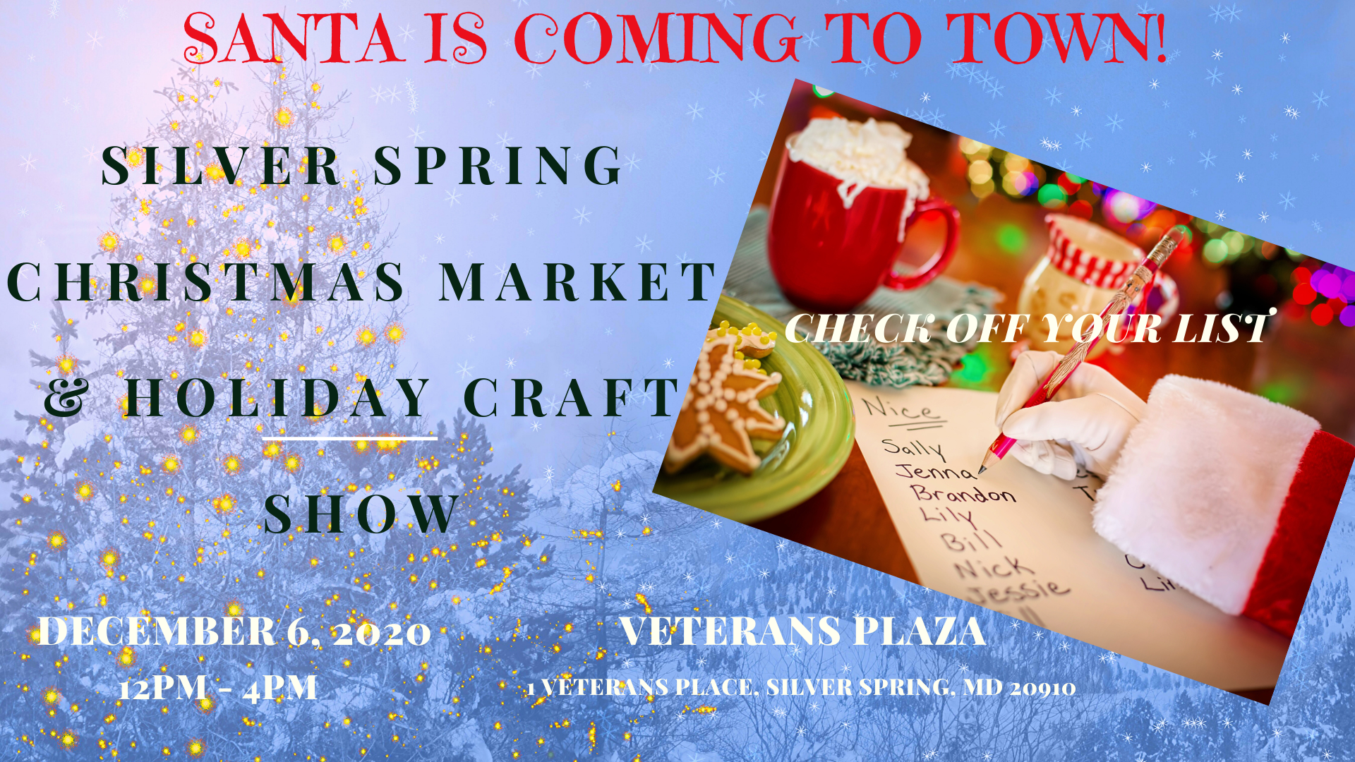 Silver Spring Christmas Market and Holiday Craft Fair