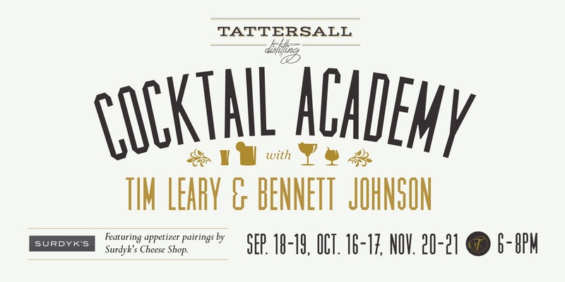 Tattersall Cocktail Academy: Fall Drinks (November 20)