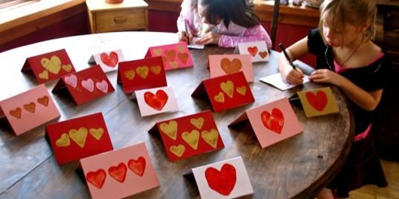 Valentine's and Art Supplies for the Ronald McDonald House