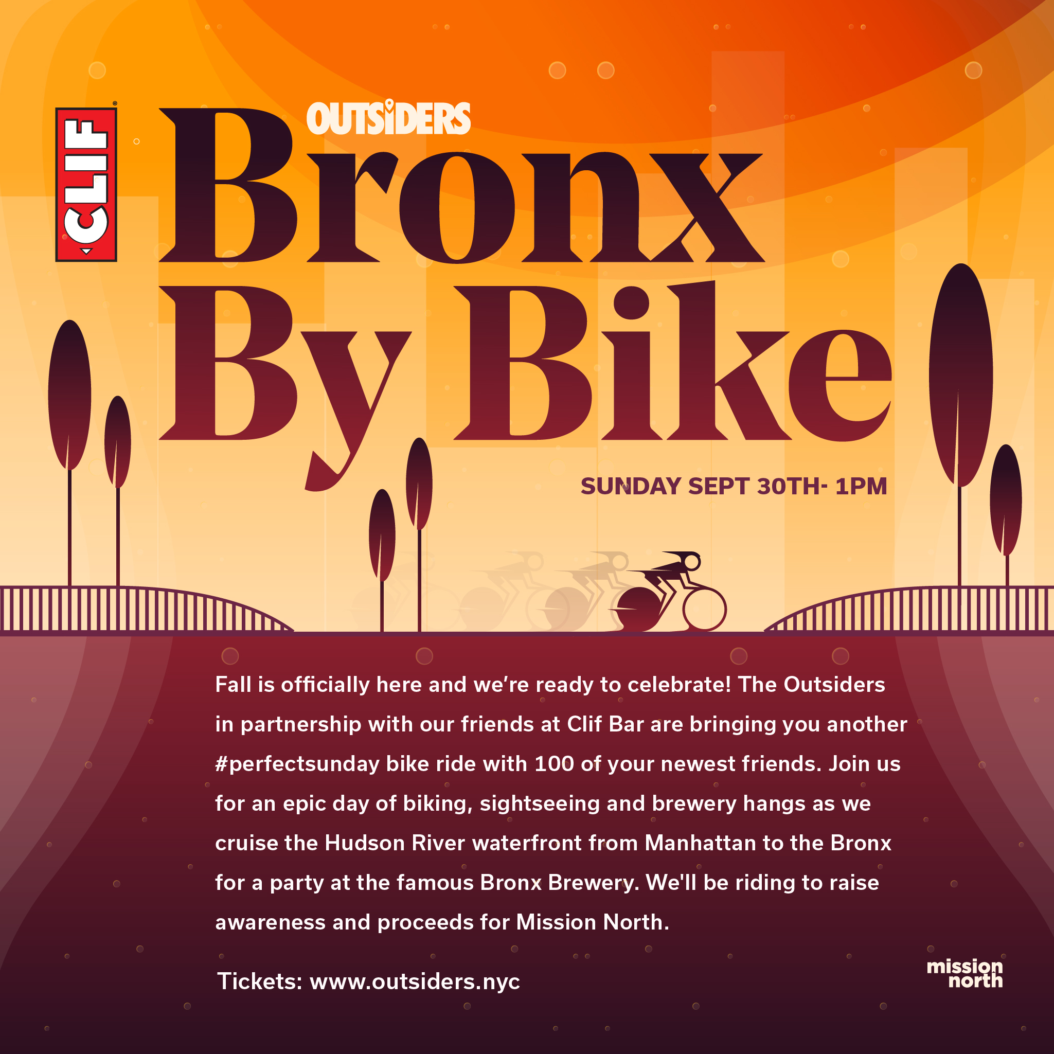 CLIF Bar Bronx by Bike