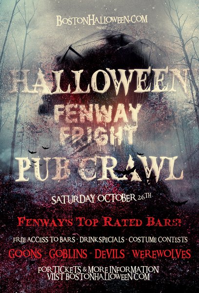 Fenway "Fright Night" Halloween Pub Crawl