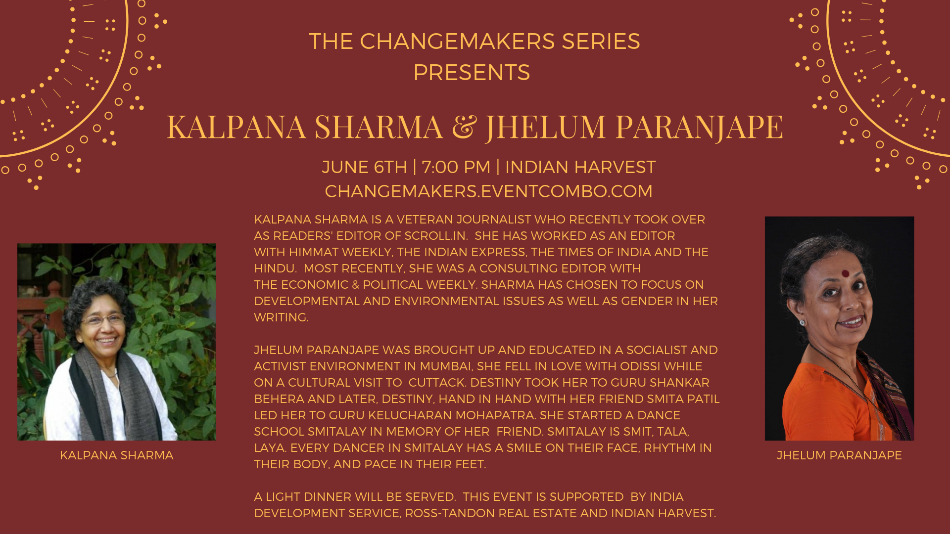 A conversation with Kalpana Sharma and Jhelum Paranjape