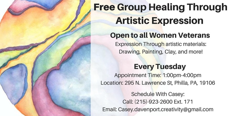 Women Veteran Art Therapy Group