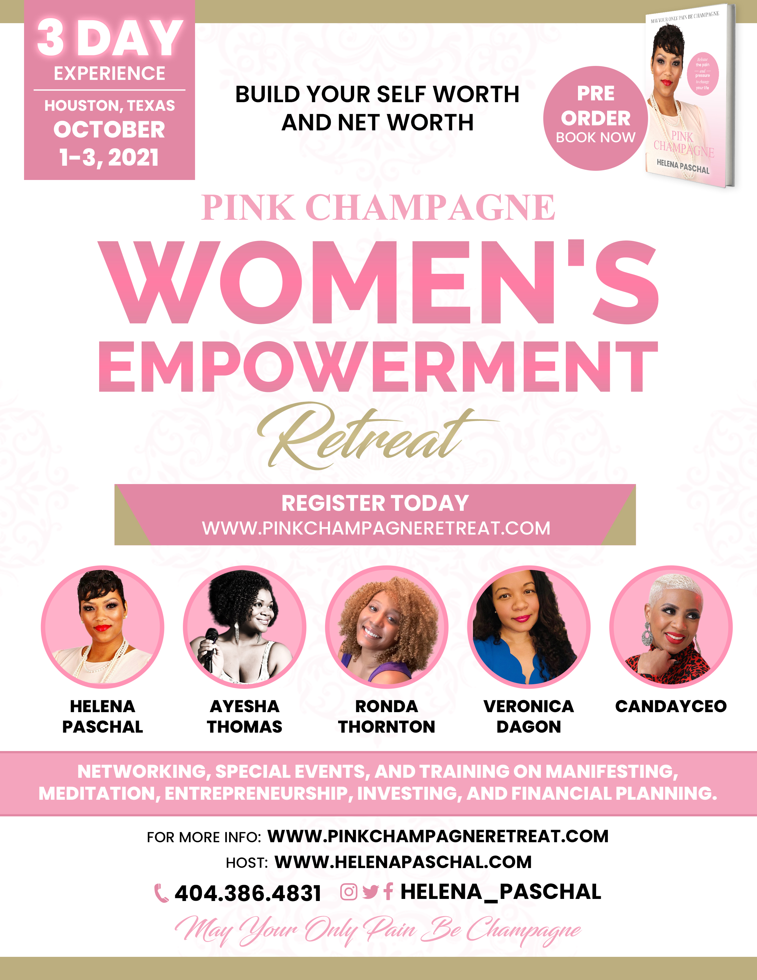 Pink Champagne Women's Empowerment Retreat