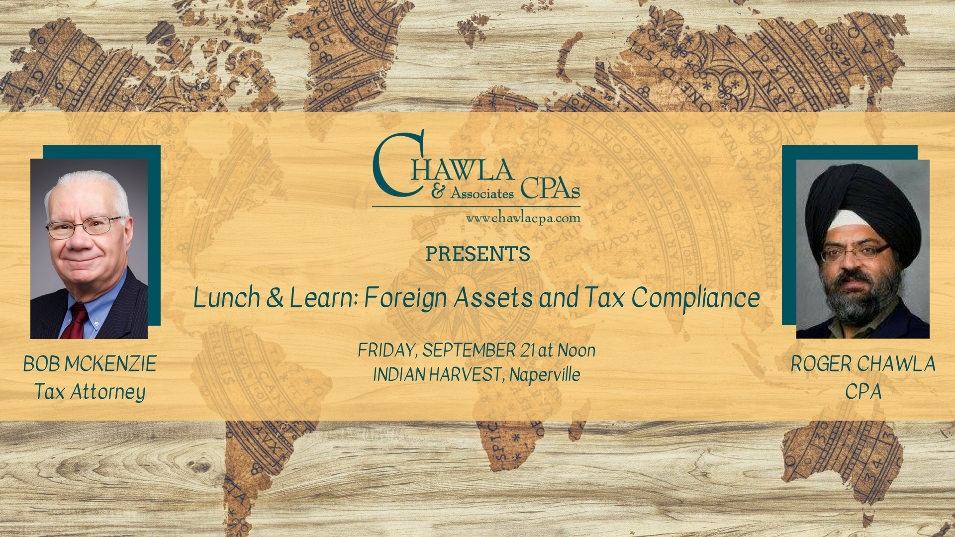 Lunch & Learn : Foreign Assets and Tax Compliance