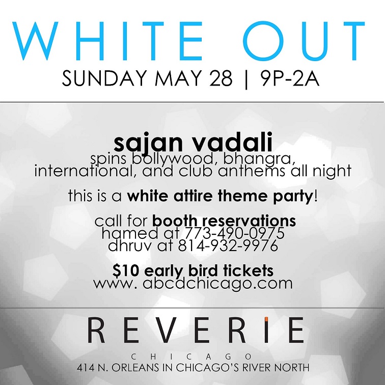White Out ~ Annual White Theme MDW Bash!