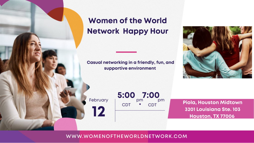 Women of the World Happy Hour Networking Event