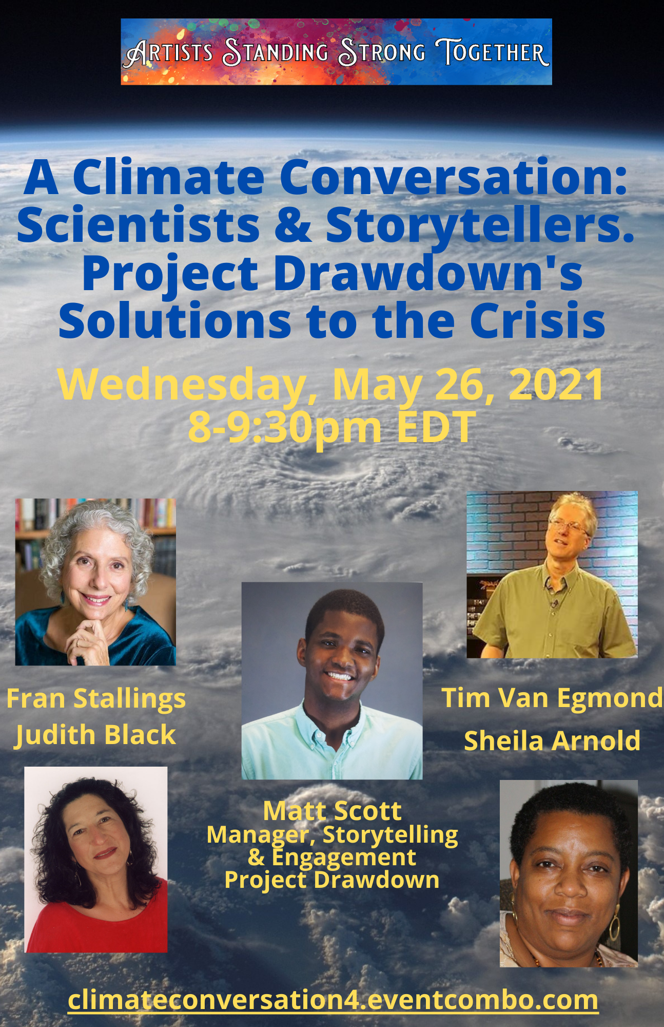 A Climate Conversation: Scientists and Storytellers. 
Project Drawdown's Solutions to the Crisis