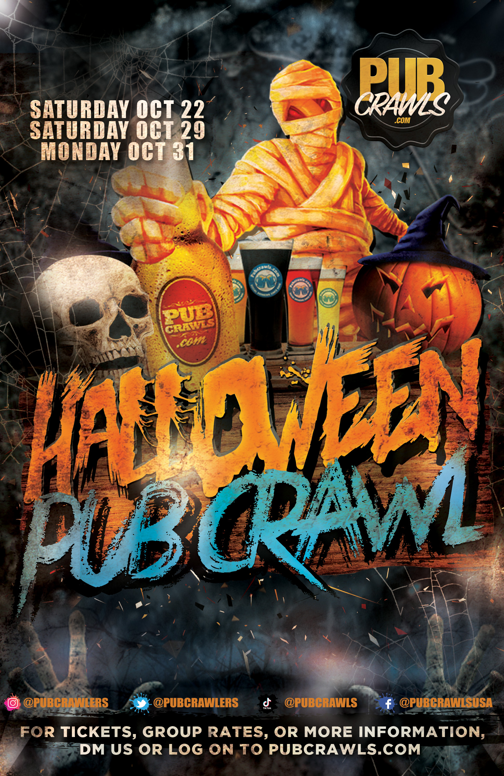 Morristown Happy Hour Halloweekend Pub Crawl