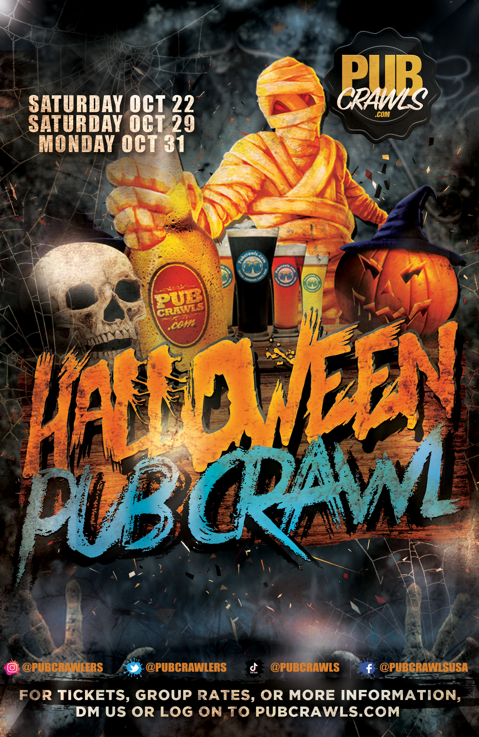 Washington D.C. Happy Hour Halloweekend Pub Crawl