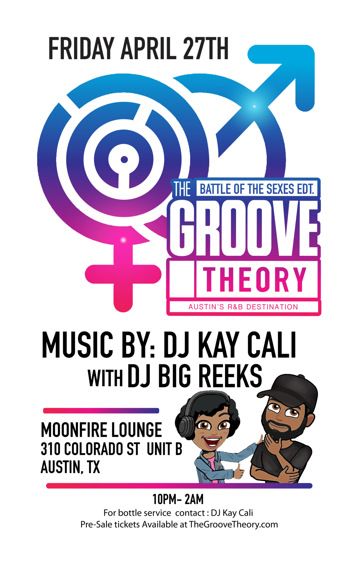 Groove Theory Battle of the Sexes