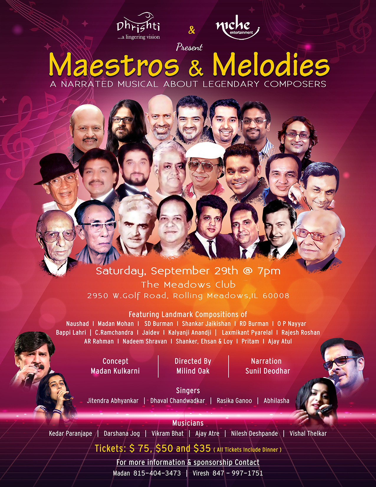 Master & Melodies...A Narrated Musical of Legendary Composers