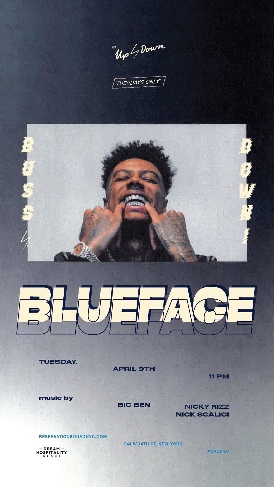 Blue Face Live in NYC