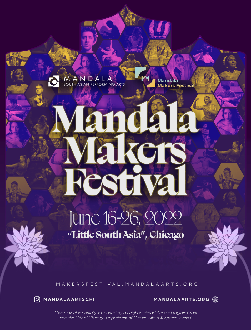 Mandala Makers Festival: Sunday, June 26th Artist Showcases 