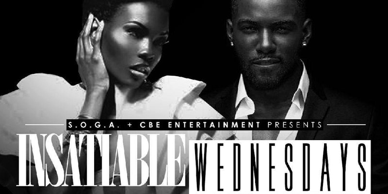 Free Entry/Insatiable Wednesdays/All Black & White Affair/SOGA ENT