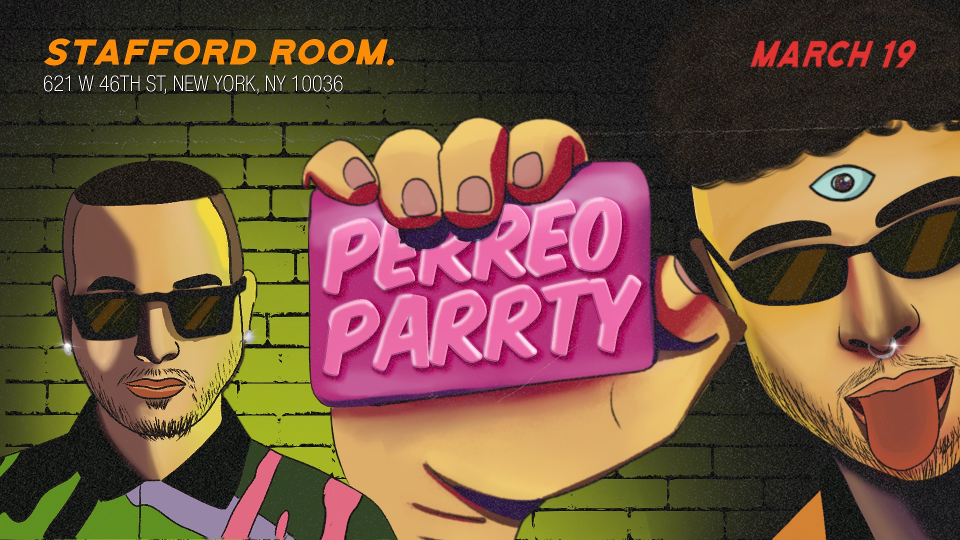 PERREO PARRTY : Reggaeton & Latin Party | St. Patrick's Night NYC