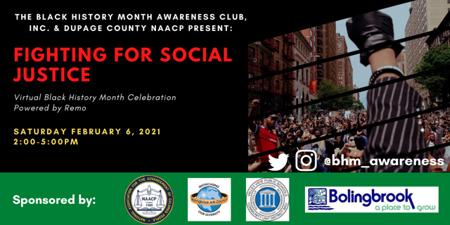 Virtual Black History Month Celebration | Fighting for Social Justice